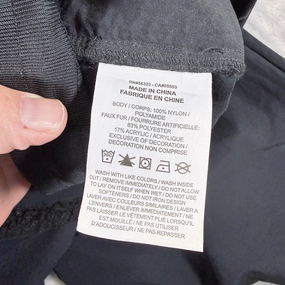 Nike Sportswear Womens Sherpa Trim Nylon Utility Pants Black XL DQ6809-010 - Picture 5 of 11